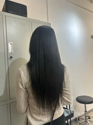 ロング 🫧透明感カラー 🫧久留米美容室のヘアスタイル