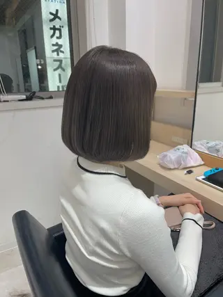 ショート カラー 【ニュアンスカラー・ 髪質改善】スズキカナのヘアスタイル