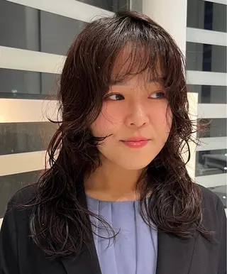 パーマ INFIS所属・🦋 結衣のヘアスタイル