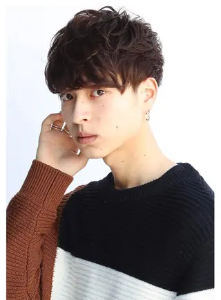 ショート メンズ Gallica 表参道店所属・ニュアンス 🦎Raitoのヘアスタイル