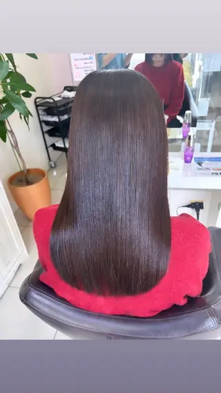 セミロング Happiness王寺所属・髪質改善カラー 🫧萩原のヘアスタイル