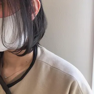 ショート カラー 似合わせ.ﾍｱｾｯﾄ 得意🌹井上美沙のヘアスタイル