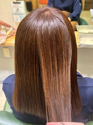 セミロング laffin❁ななみ /パーマスタイルのヘアスタイル