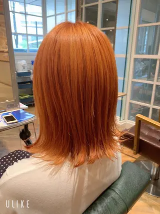 ミディアム カラー エクステ KAZUMAのヘアスタイル
