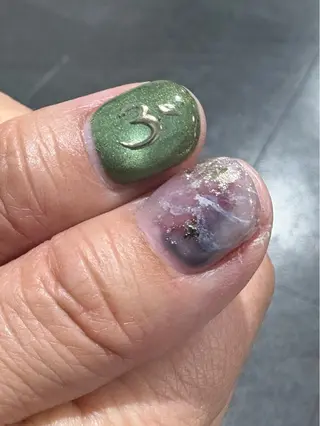 メンズ ネイル akari✨ 韓国風、メンズネイルのネイルデザイン