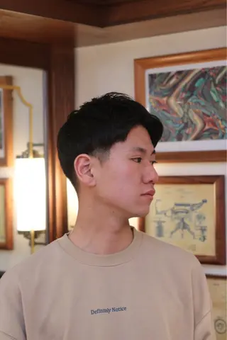 ショート メンズ CARWASH BARBER所属・カーウォッシュ Naoのヘアスタイル