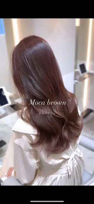 ミディアム カラー 髪質改善サロン Sea shinjuku 新宿南口【シー シンジュク】所属・髪質改善/韓国ヘア レイヤー/新宿/ロミのヘアスタイル