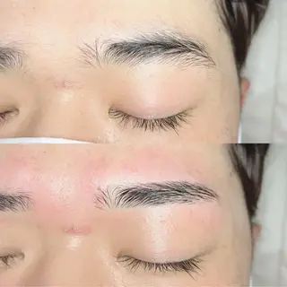 メンズ アイブロウ 堀内 優衣💗パリジェンヌのマツエク・マツパデザイン