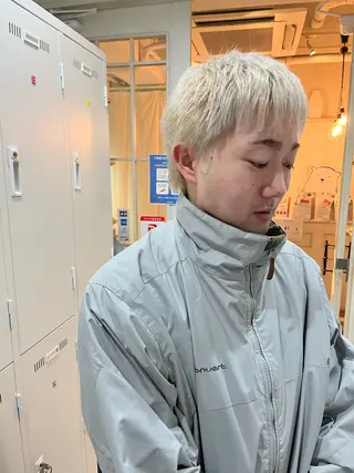 ショート カラー メンズ 🐻‍❄️森山愛結美 🤍N°uairoのヘアスタイル