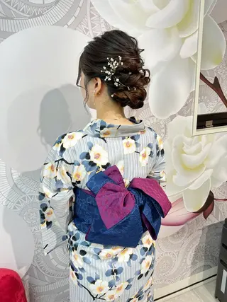 ヘアアレンジ laera 佐藤のヘアスタイル