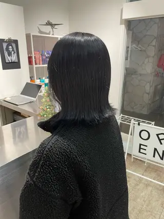 ミディアム カラー behive  駅前店所属・菊地 桃花のヘアスタイル