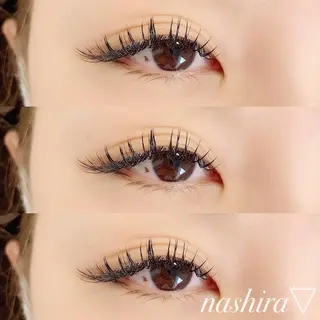 マツエク・マツパ nashira -ナシラ- 恵比寿のマツエク・マツパデザイン