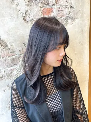 ロング 透明感🫧 佐藤歩夢のヘアスタイル