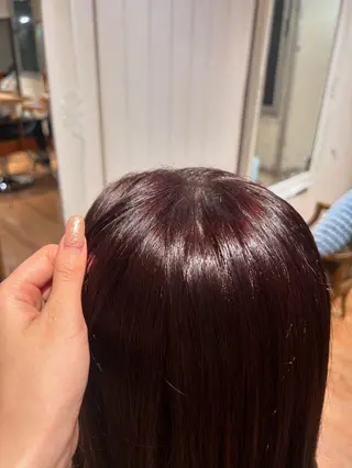 ミディアム カラー 透明感カラー / risako🫧のヘアスタイル