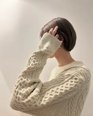 ショート かおん/パーマ \ウルフパーマのヘアスタイル