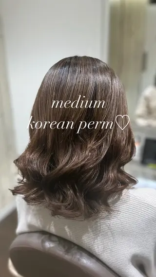 ミディアム パーマ アサコ サユリの眉毛・アイブロウイメージ