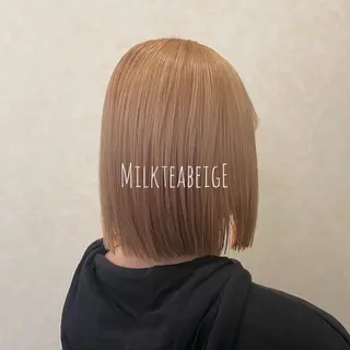 ミディアム カラー BonD hair Yamamotoのヘアスタイル