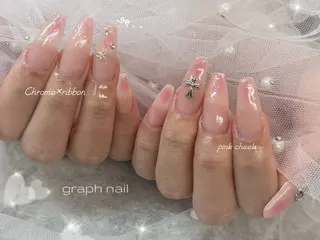 ネイル graph nail【グラフ ネイル】所属・graphnail‪ ‪‪❤︎‬manaのネイルデザイン