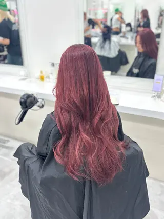カラー 🎀ハイトーン✖︎ 暖色🎀RYUKAのヘアスタイル