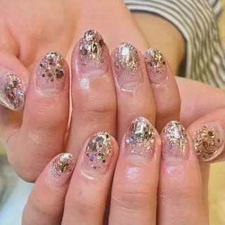 ショート カラー ネイル ネイルサロン リリーブランシュ所属・森 瑞紀のネイルデザイン