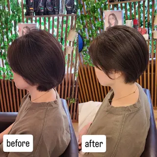 ショート シ マのヘアスタイル