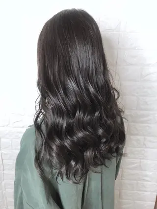 セミロング 縮毛矯正/髪質改善 主税巧一のヘアスタイル