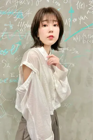 ミディアム 表参道/髪質改善/ 髪質改善カラー/遠藤のヘアスタイル