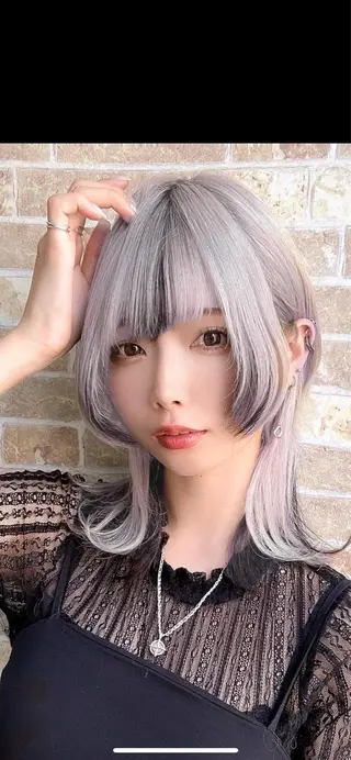 ミディアム 北沢 隆のヘアスタイル
