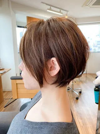 ショート 薮本 真優のヘアスタイル