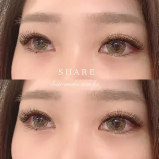 マツエク・マツパ ＳＨＡＲＥ所属・正箱 真紗美の眉毛・アイブロウイメージ