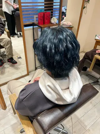 ショート ヘアアレンジ メンズ 井上 慈温のヘアスタイル