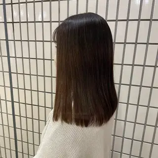 セミロング Defi所属・戸島 里帆 カラーモデル🌼.*のヘアスタイル
