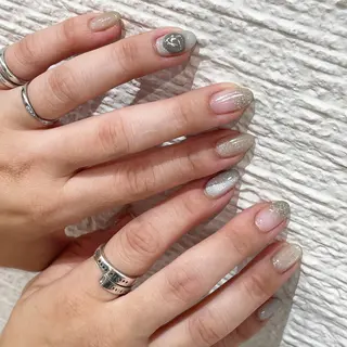 ネイル 🩵NORIKO 上品ネイルが得意🩵のネイルデザイン