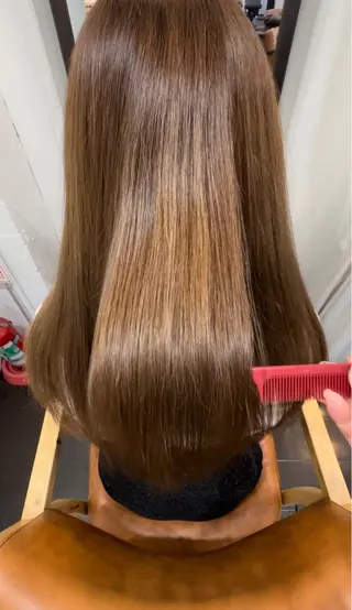 カラー 名駅/艶カラー/原田 永遠のヘアスタイル