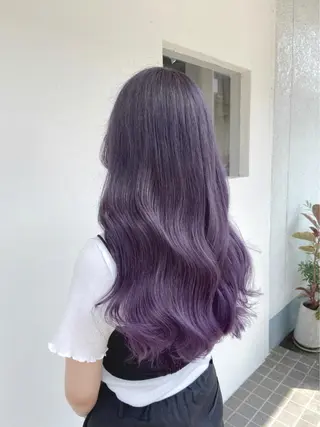 ロング カラー 宮城 ほのかのヘアスタイル