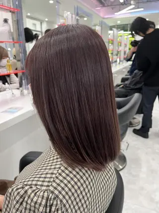 カラー 透明感/暖色カラー 🤎🧡のんのヘアスタイル