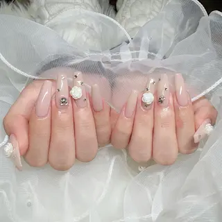 ネイル 🐝TOMO🎀ིྀ 【パラジェル取扱店】のネイルデザイン