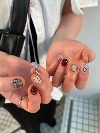 ネイル 【韓国ヘア・ネイル】 HINATA🍒のネイルデザイン