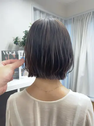 ミディアム 今だけカット無料✨ 表参道美容師 井出光のヘアスタイル