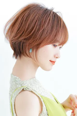 ショート レイヤー⭐️カラー ⭐️平川雅史のヘアスタイル