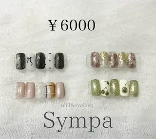 ネイル Sympa 𝓜iwako🐰ᩚのネイルデザイン