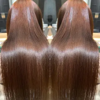 ロング ツバサ 髪質改善のヘアスタイル