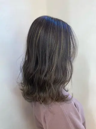 セミロング 💓永坂　美由紀💓 Aujuaソムリエのヘアスタイル