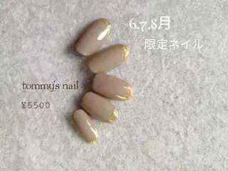 ネイル tommy's nail所属・福岡/若よもぎ蒸し 全身美容が叶うサロンのネイルデザイン