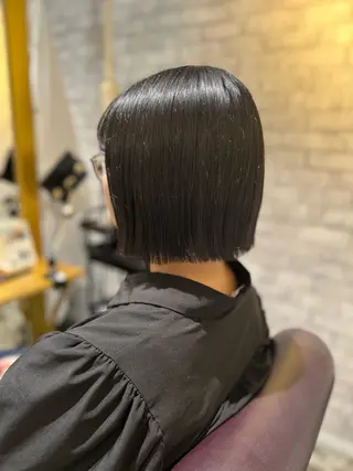 ショート 縮毛矯正／髪質改善 🌟mizukiのヘアスタイル