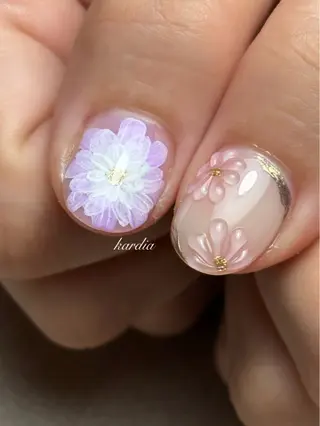 ネイル καρδιά -ｶﾙﾃﾞｨｱ-のネイルデザイン