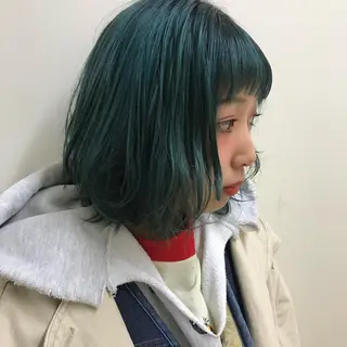 ミディアム カラー 🎈馬場佑馬/ スパイラルパーマ🎈のヘアスタイル