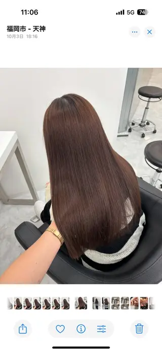 ロング カラー モテ髪💕ハイトーン yuriaのヘアスタイル