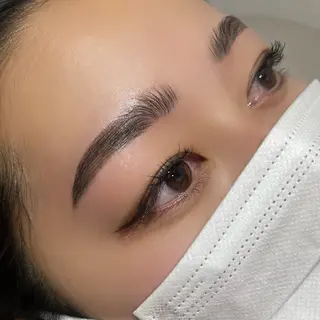 アイブロウ 韓国束感まつげ｜ MANAMI🧸のマツエク・マツパデザイン