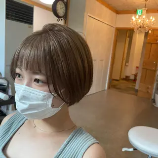 ショート カラー 🌼RIKA🌼レデ ィース専門💖のヘアスタイル